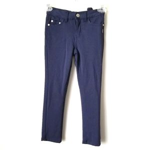 Silver Jeans Co. Navy Blue Skinny Pants Girls Size 6